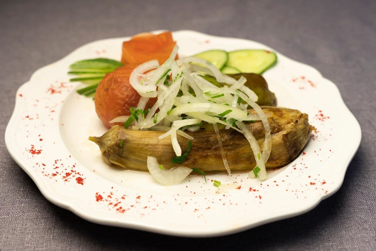 Овощи на углях