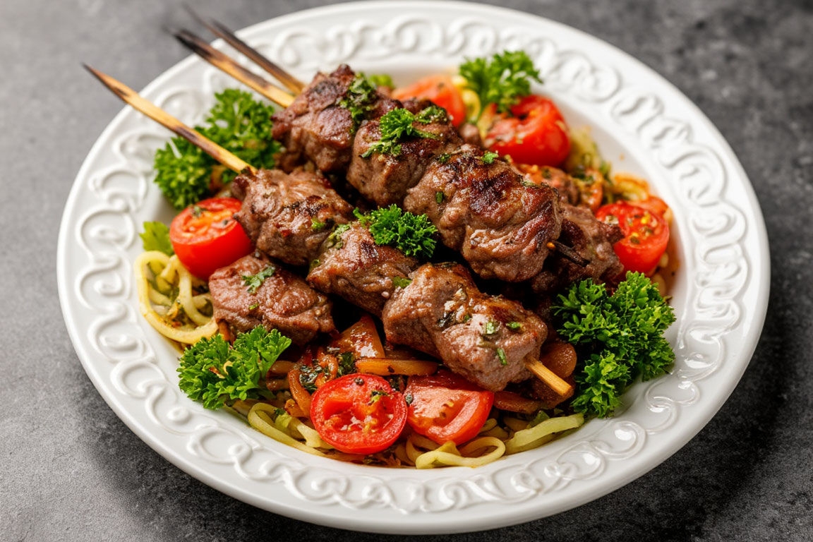 Шашлык из баранины мякоть